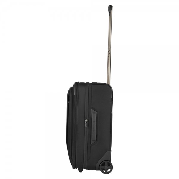 Victorinox Werks Traveler 6.0 2-Wheel Frequent Flyer Carry-On black Zachte koffer van Nylon
