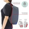 XD Design Bobby Compact Anti-diefstal Rugzak coralette backpack van Polyester