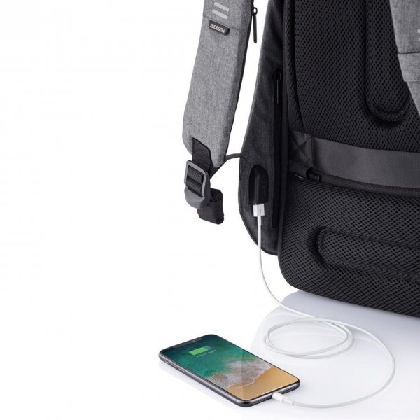 XD Design Bobby Hero XL Anti-diefstal Rugzak grey backpack
