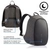 XD Design Elle Protective Rugzak met Persoonlijk Alarm black backpack