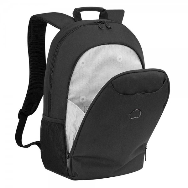 Delsey Esplanade One Compartment Backpack M 15.6" deep black backpack van Polyester