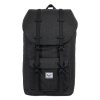 Herschel Supply Co. Little America Rugzak black crosshatch/black rubber backpack