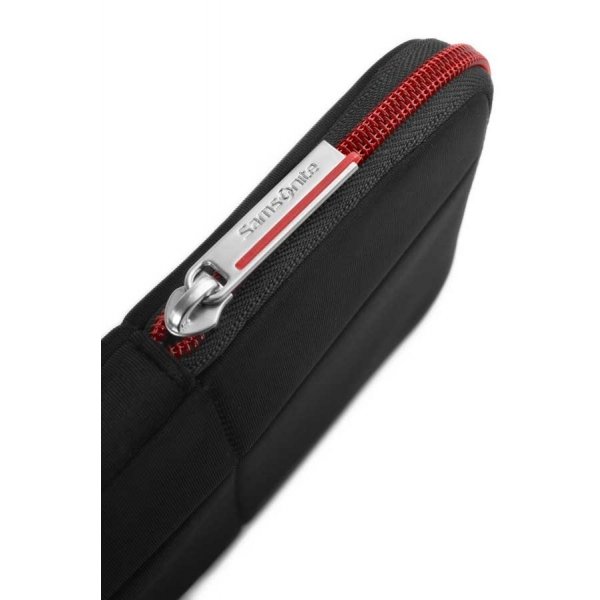 Samsonite Airglow Laptop Sleeve 13.3" black / red Laptopsleeve van Neopreen
