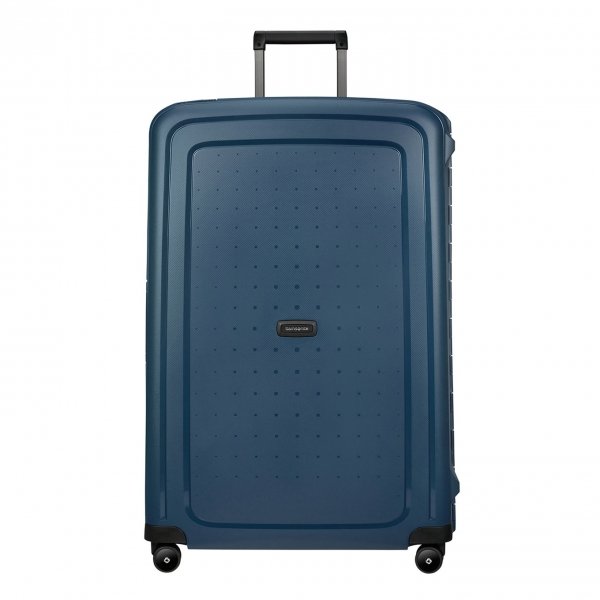 Samsonite S&apos;Cure Eco Spinner 81 navy blue Harde Koffer