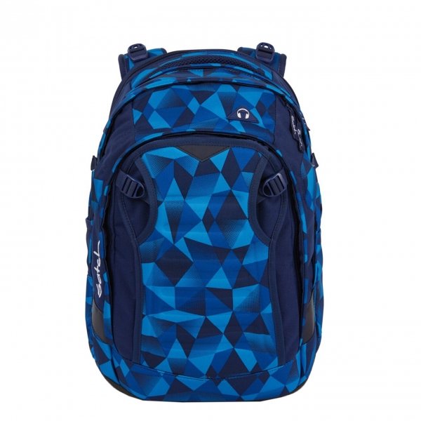 Satch Match School Rugzak blue crush backpack
