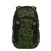 Satch Match School Rugzak green bermuda II backpack