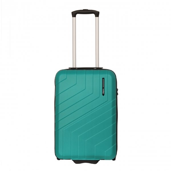 Travelbags Barcelona Handbagage koffer - 55 cm - 2 wielen jade Harde Koffer
