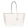 Calvin Klein Sided Shopper + Laptop Sleeve white Damestas