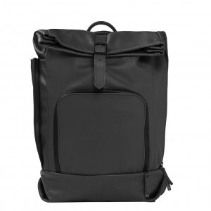 Dusq Family Bag Leather night black backpack