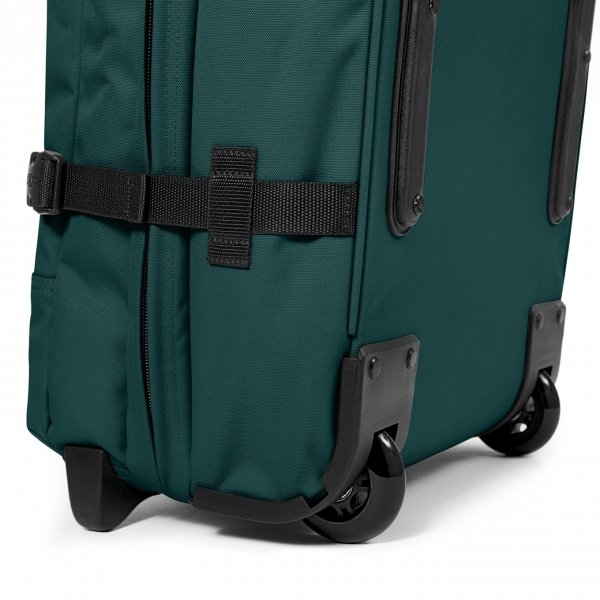 Eastpak Tranverz S emerald green Handbagage koffer Trolley van Polyester