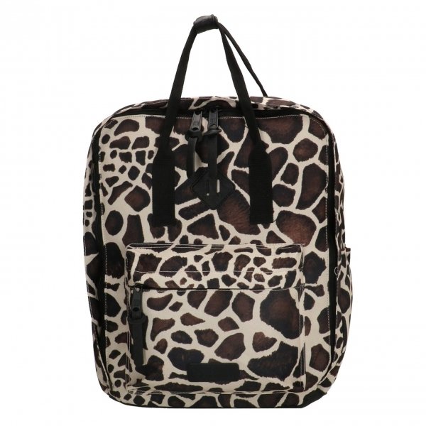 Enrico Benetti Londen Rugtas 14&apos;&apos; giraf print backpack