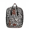 Enrico Benetti Londen Rugtas 14'' zebra print backpack