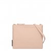 Fred de la Bretoniere Grain Leather Crossbody Bag L blush pink Damestas