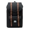 Herschel Supply Co. Little America Rugzak black/saddle brown backpack