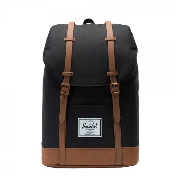 Herschel Supply Co. Retreat Rugzak black/saddle brown backpack