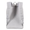 Herschel Supply Co. Retreat Rugzak light grey crosshatch/grey rubber backpack van Katoen