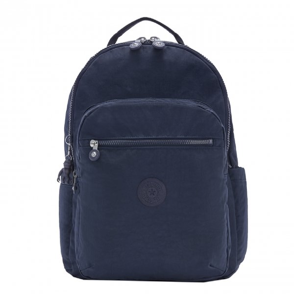 Kipling Seoul Rugzak blue bleu 2 backpack