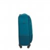 Samsonite Base Boost Spinner 55 length 40 petrol blue Zachte koffer van Polyester