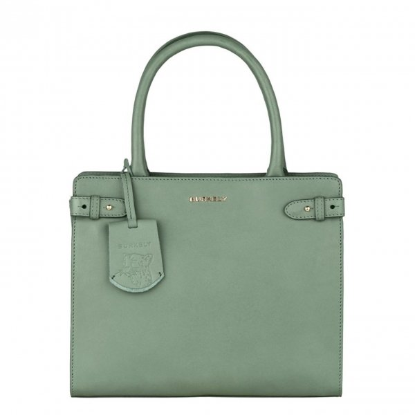Burkely Parisian Paige Handbag S light green Damestas