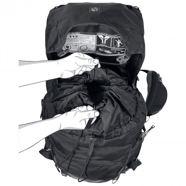 Jack Wolfskin Highland Trail 55 Men phantom backpack