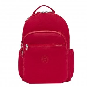 Kipling Seoul Rugzak red rouge backpack