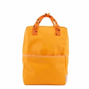 Sticky Lemon Freckles Backpack Large sunny yellow carrot orange candy pink Kindertas