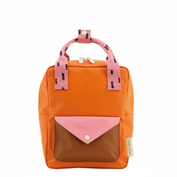 Sticky Lemon Sprinkles Envelope Backpack Small carrot orange bubbly pink syrup brown Kindertas