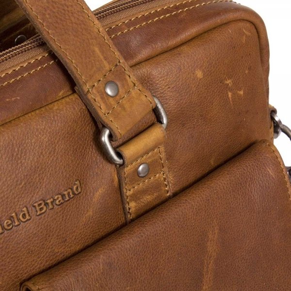 The Chesterfield Brand Dylan Laptopbag Large cognac