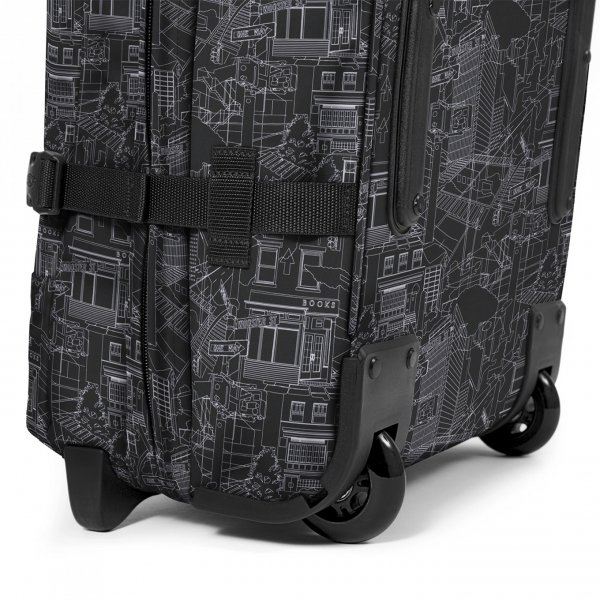 Eastpak Tranverz S master black Handbagage koffer Trolley van Polyester