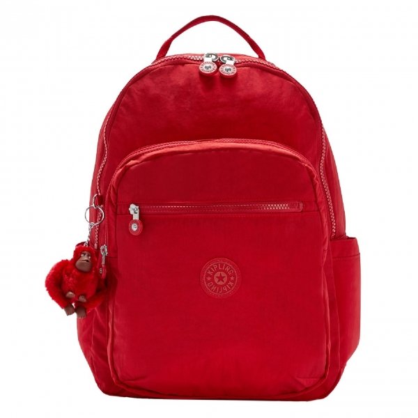 Kipling Seoul Rugzak cherry tonal backpack