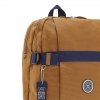 Kipling Tamiko Laptop Rugzak cinnamon ripstop backpack van Polyester