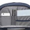 Lefrik 101 Reflective Backpack navy Laptoprugzak van Polyester