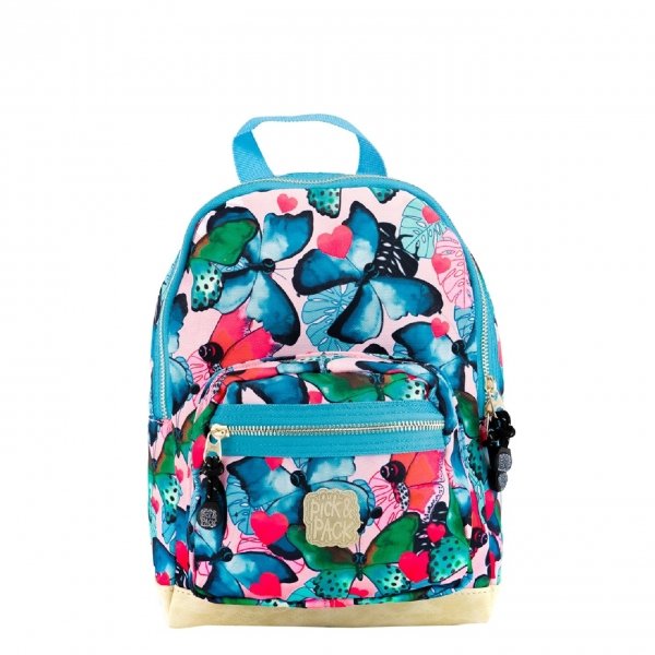 Pick & Pack Beautiful Butterfly Backpack S multi pastel Kindertas
