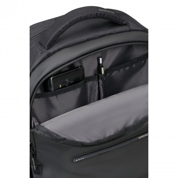American Tourister Urban Groove UG11 Laptop Backpack 15.6&apos;&apos; Tech black backpack van Polyester