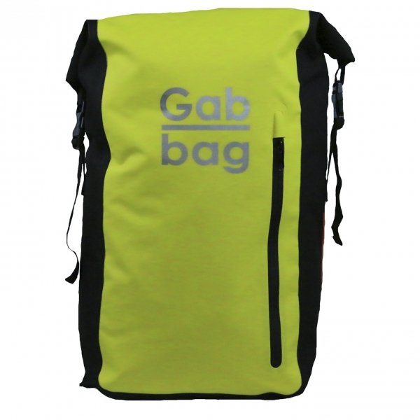 Gabbag Reflective Waterdichte Rugzak 35L geel backpack