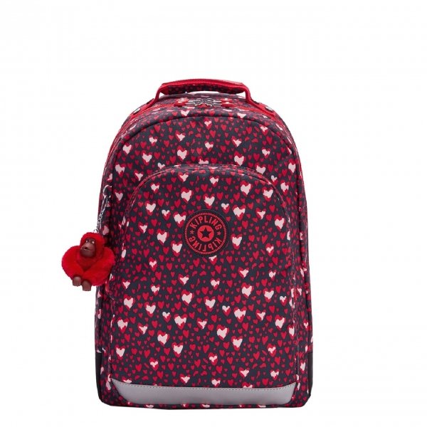 Kipling Class Room Rugzak heart festival backpack