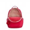Kipling Seoul Rugzak true pink backpack van Nylon