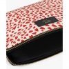 Wouf White Hearts iPad hoes wit Laptopsleeve van Canvas
