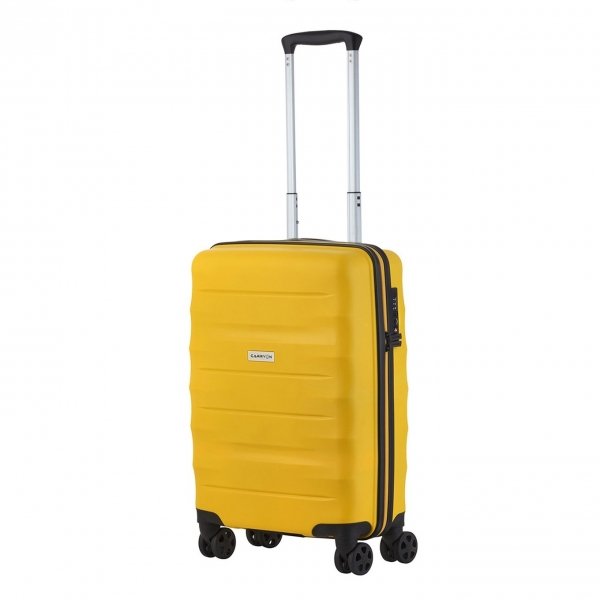 CarryOn Porter Trolley 55 yellow Harde Koffer