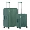 CarryOn Protector Trolleyset 2pcs green Harde Koffer
