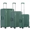 CarryOn Protector Trolleyset 3pcs green Harde Koffer