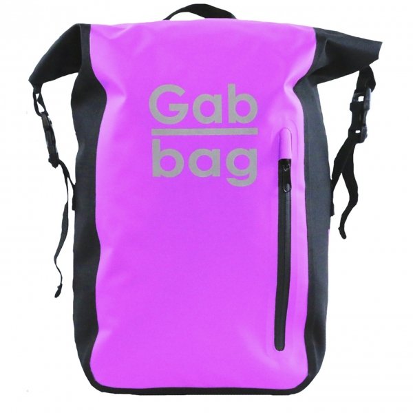 Gabbag Reflective Waterdichte Rugzak 25L roze backpack