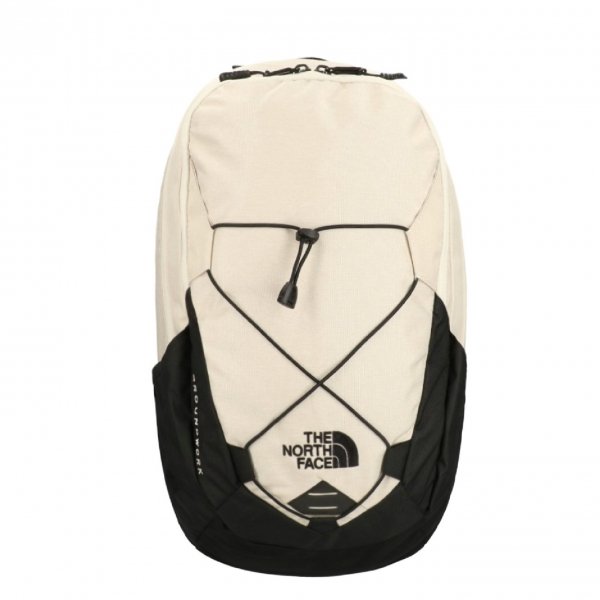 The North Face Groundwork Backpack rainyday ivory darkheather/tnf black