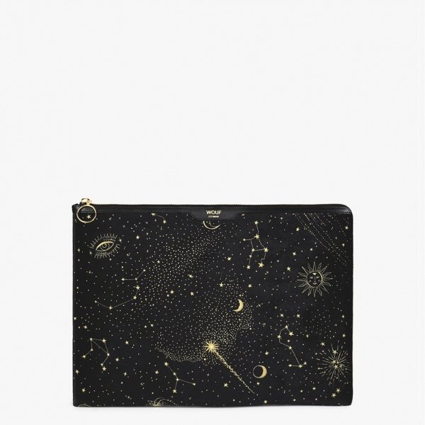 Wouf Galaxy Laptophoes 13" black Laptopsleeve