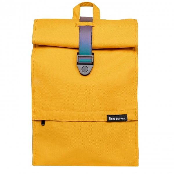 Bold Banana Roll Top Backpack yellow reflex backpack