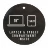Enrico Benetti Northern Laptop Rugtas 15'' black backpack