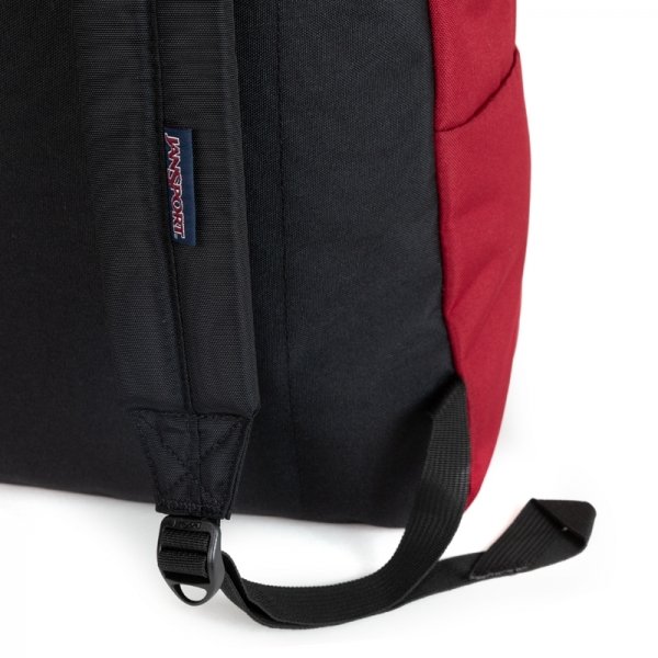 JanSport SuperBreak One Rugzak red tape backpack van Polyester