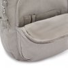 Kipling Seoul Rugzak S grey gris backpack van Nylon