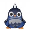 Pick & Pack Owl Shape Backpack blue melange Kindertas