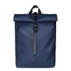 Rains Rolltop Mini blue backpack